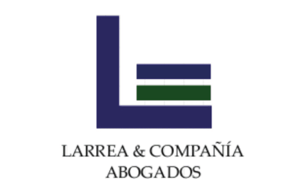 Logo de nuestro cliente Larrea y Compañia Abogados